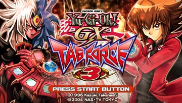 Yu-Gi-Oh! GX - Tag Force 3 (EU) screen shot title